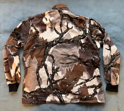 Predator Camouflage ミリタリージャケット XXL カモフラ 90's PREDATOR CAMOUFLAGE プレデターカモジャケット 表記(L
