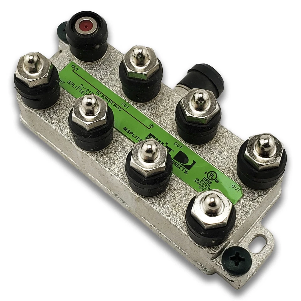 Directv SWM Approved 8-Way Splitter (2) - Image 4 of 4