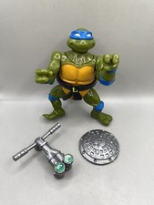 Head Droppin' Leo Teenage Mutant Ninja Turtles 1991 TMNT Playmates Figure