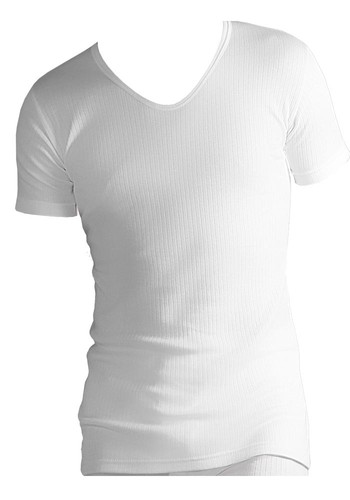 mens thermal underwear v neck short sleeve vest