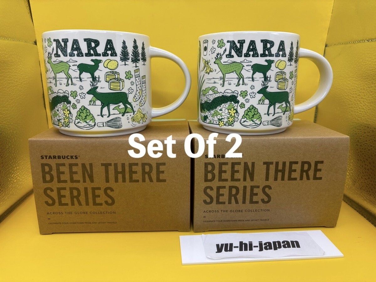 Starbucks Nara store only Mug Cup Set Of 2 Been There Series 2023