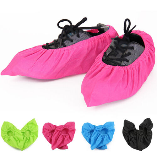 Reusable Shoe Cover Home Indoor Antiskid Overshoes Machine Room Dust Feet Covers - Picture 1 of 22