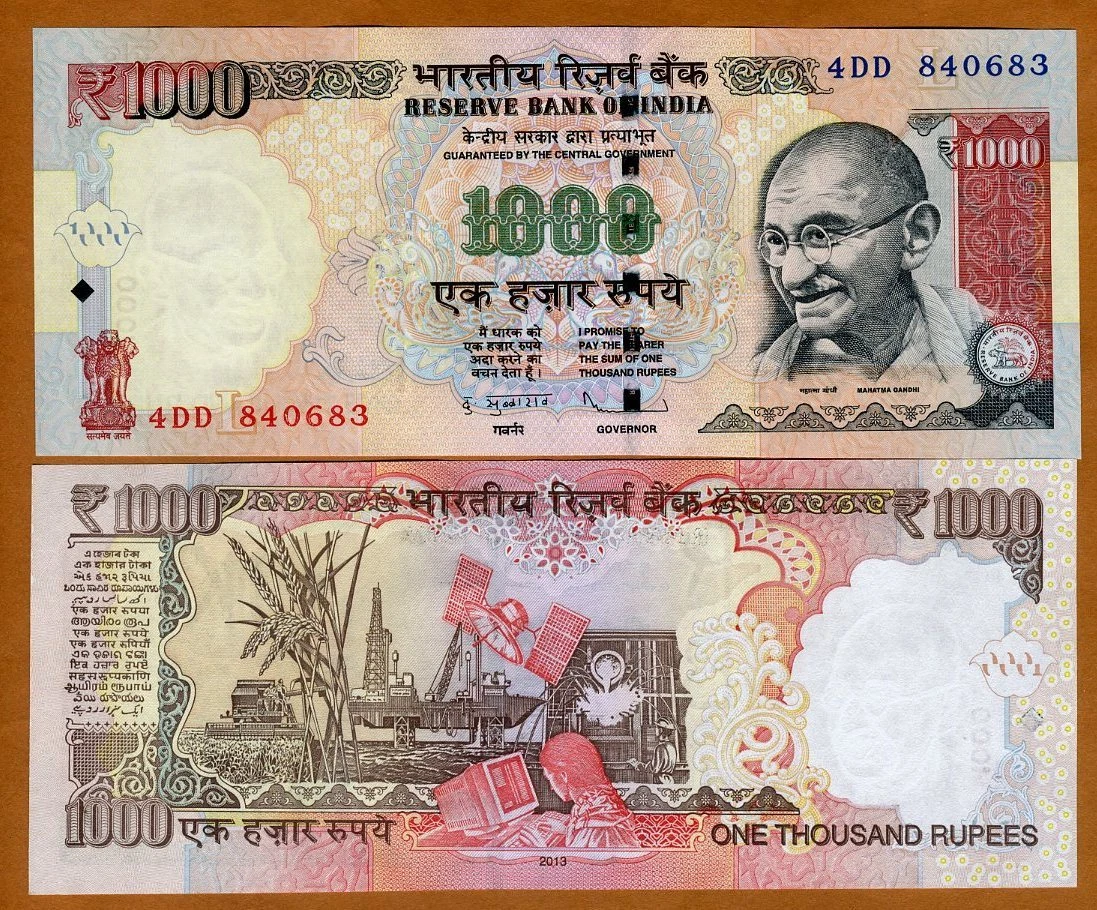 New 1000 rupee note deals