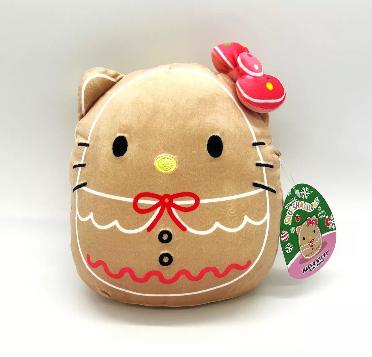 Squishmallows Christmas Gingerbread Cat Plush - Shop Plush Toys at