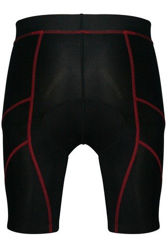 Men Bicycle Biking 3D DI-Molded Padded High Waist Summer Cycling Shorts 6 Panel - Picture 5 of 21