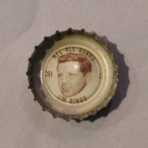 1964 Coca Cola NFL Bottle Caps NFL All Stars 61 Jim Ringo Eagles