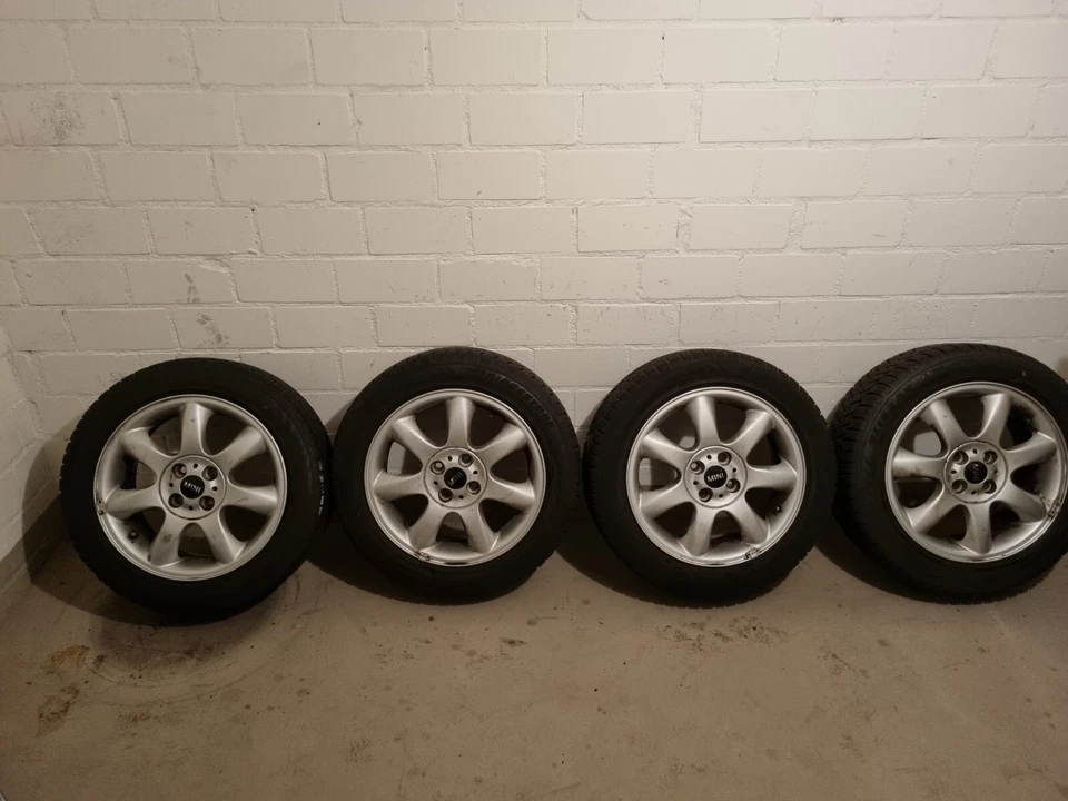 WINTERREIFEN/ALU FELGE/+ FELGENBAUM MINI R50 - Bild 2 von 3