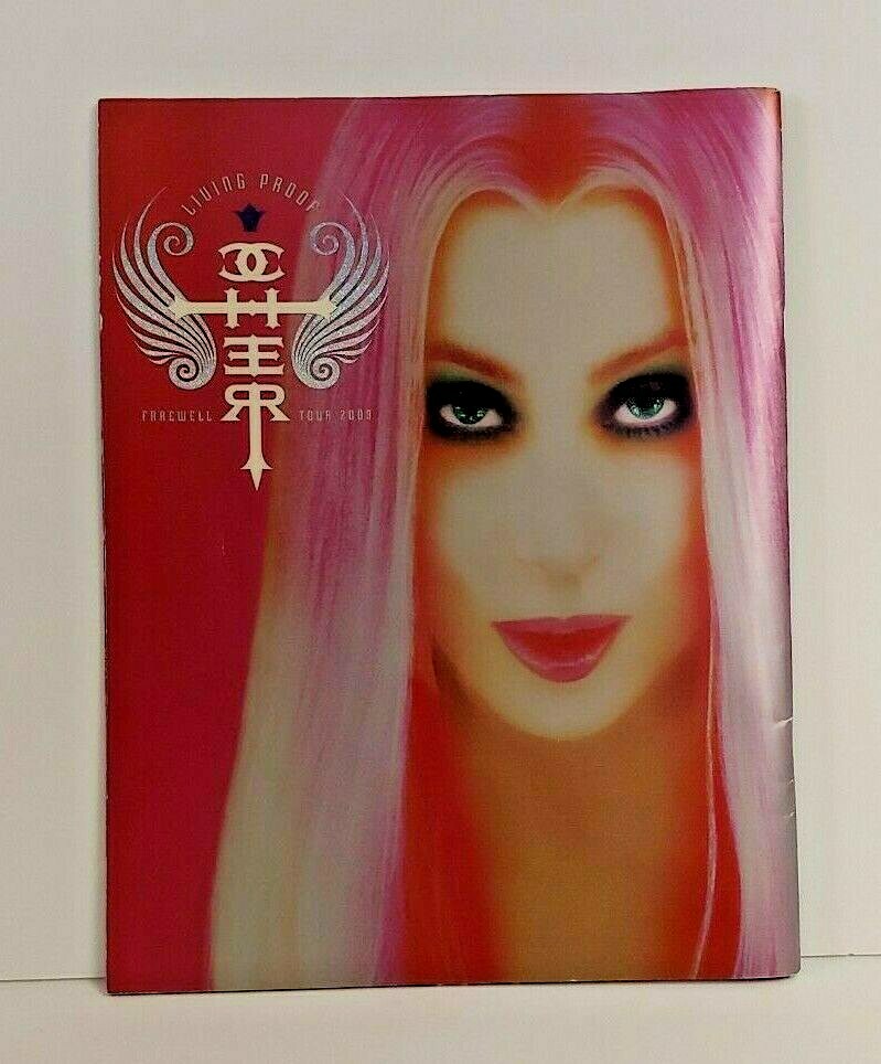 Cher ‎– The Originals CHER 2003 LIVING PROOF FAREWELL TOUR CONCERT PROGRAM BOOK w