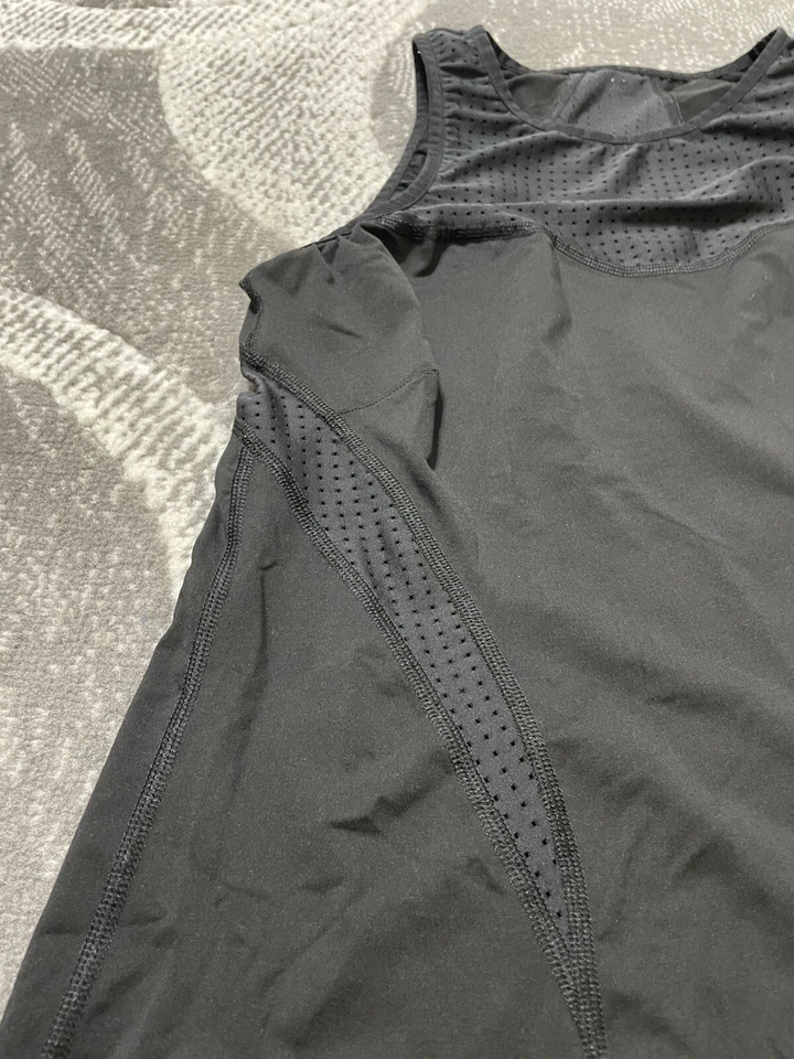 Michi Womens Black Sleeveless Activewear Tank Top Shirt S - Image 2 of 4