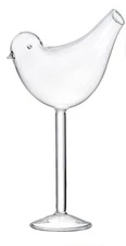 Elegant  Bird Shaped Cocktail or Wine Glass 