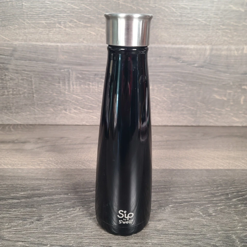 Victoria's Secret ROSA Sip by Swell 15 oz garrafa de água de aço inoxidável isolada presente - Imagem 3 de 4