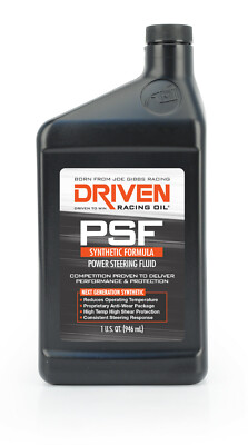 Driven Racing Oil 01306 PSF Synthetic Power Steering Fluid 1 QT 3 Pack