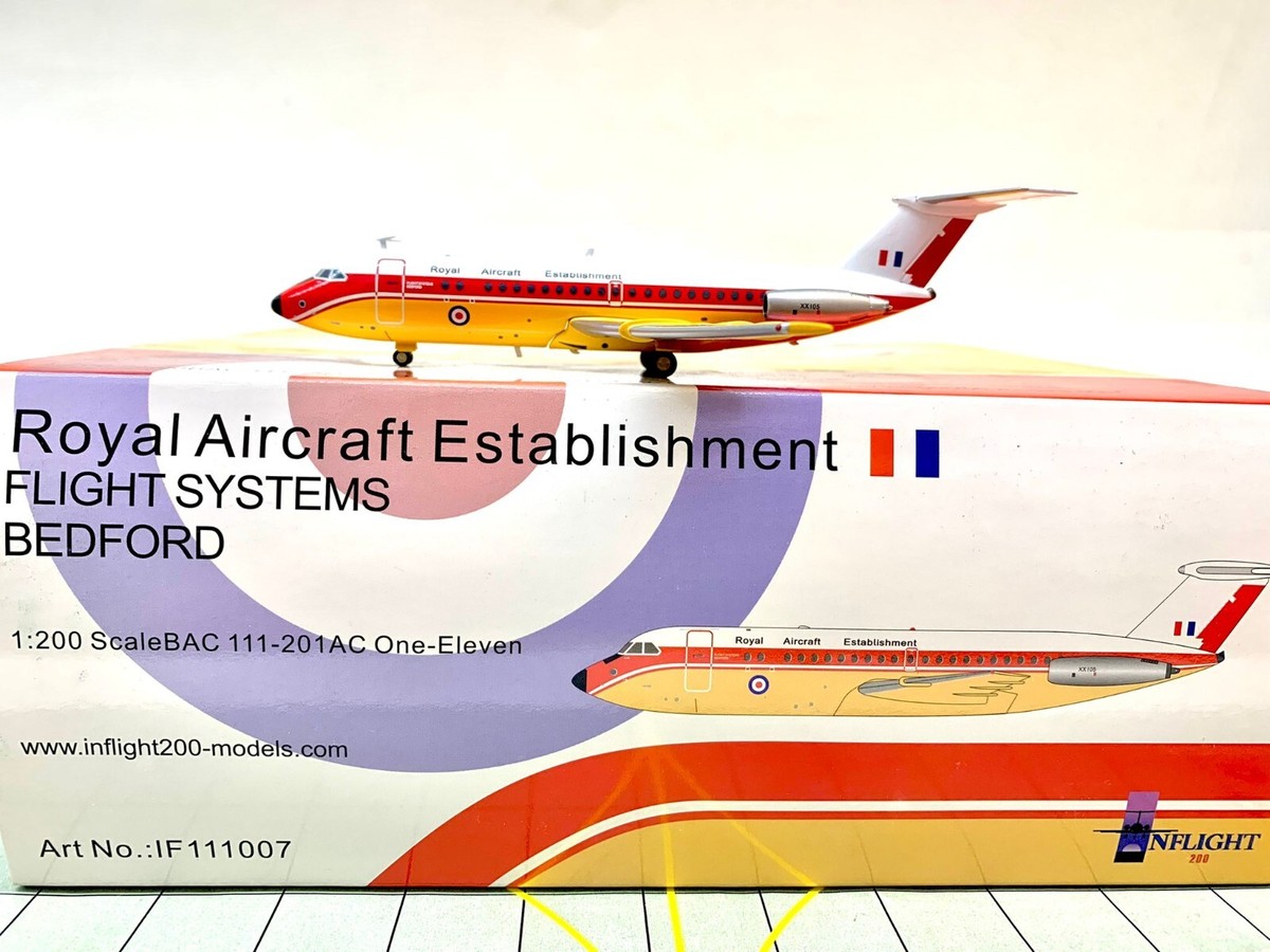Inflight 200 1:200 Royal Air Force BAC 111-201AC XX105 | eBay