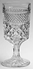 Wexford Anchor Hocking Pressed Glass Stemmed Claret Wine Glass 5-3/8" X 2-3/8"
