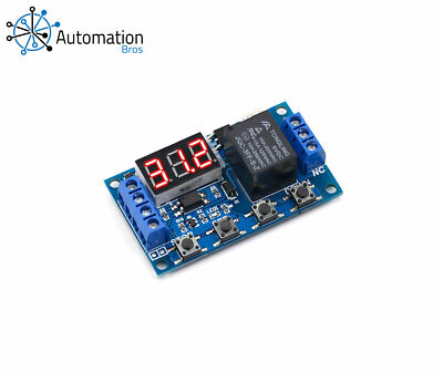 6-30V Relay Module Switch Trigger Time Delay Circuit Timer Cycle | eBay ...