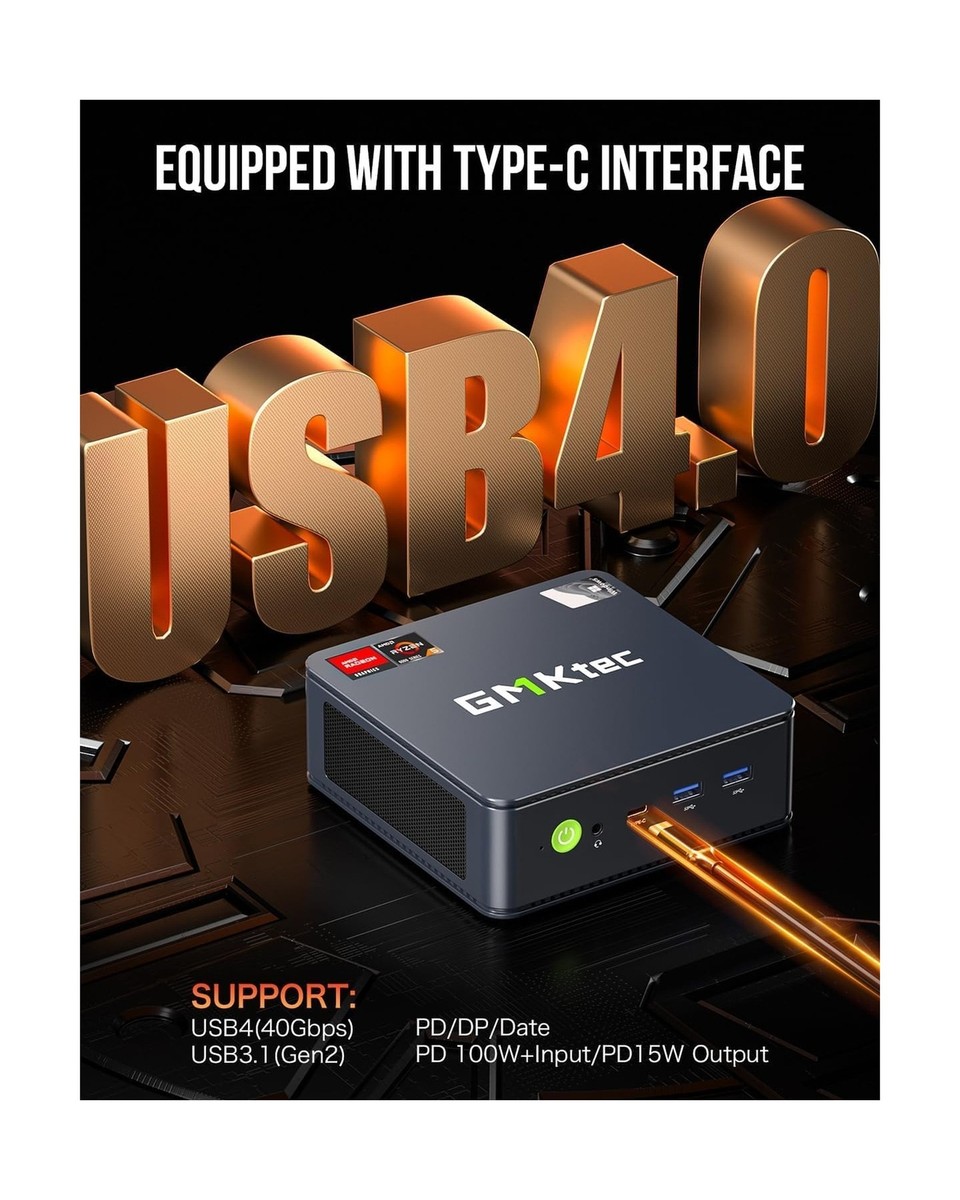 ミニPC GMKtec Nucbox M6 Ryzen 5 6600H Win11 Pro AMD Ryzen 5 6600H Mini PC--NucBox M6
