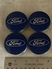 Set Of 4 Ford Fiesta Focus Edge C-max Escape Wheel Hub Center Cap 6m21-1003-aa