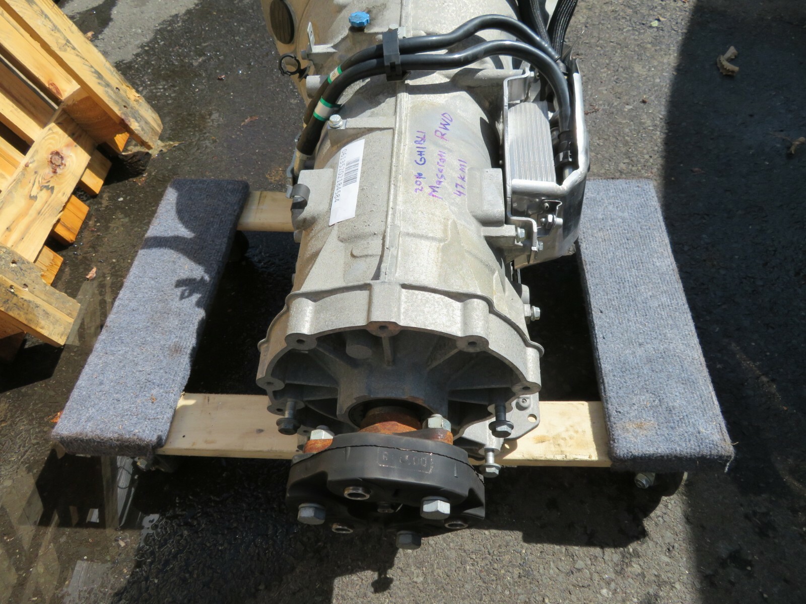 2014-2017 MASERATI GHIBLI SEDAN RWD 3.0L AUTOMATIC TRANSMISSION 47K MILES OEM
