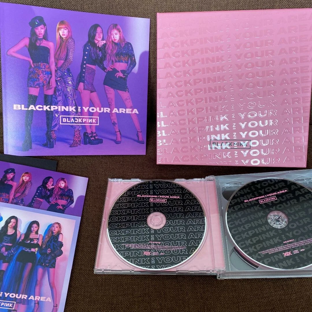 BLACKPINK IN YOUR AREA First Limited Edition (2 CD+DVD+Photobook) SPECIAL BOX