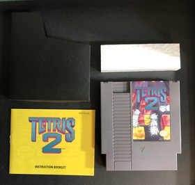 NES Tetris 2 (Nintendo Entertainment System, 1993) Excellent Condition Complete
