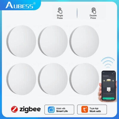 Smart Key Switch Zigbee 3.0 Tuya Automation Remote Control Button Long Battery L