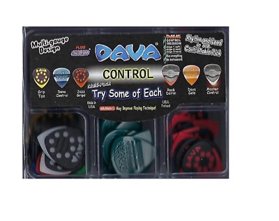 Dava 8128 Sample Pack of 66 Picks with FREE Shipping