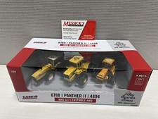 1:64 Case Ih & Ih 4wd 3 Piece Toy Tractor Times Edition - Industrial Chase Set