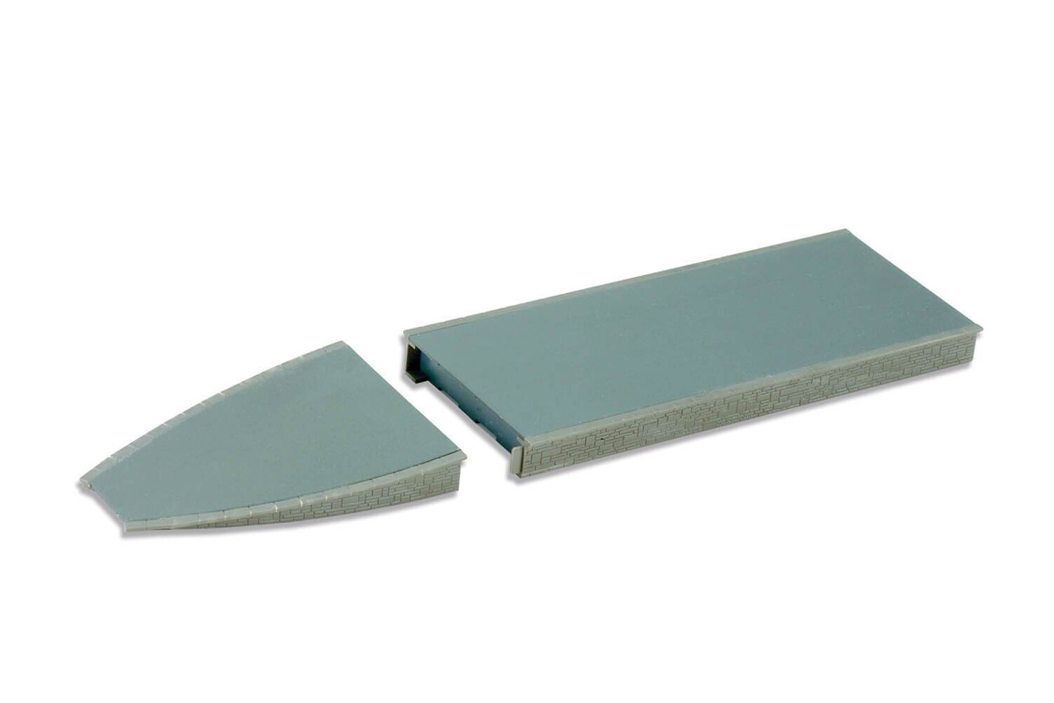Peco ST-91 N Gauge Complete Platform System Stone Edging