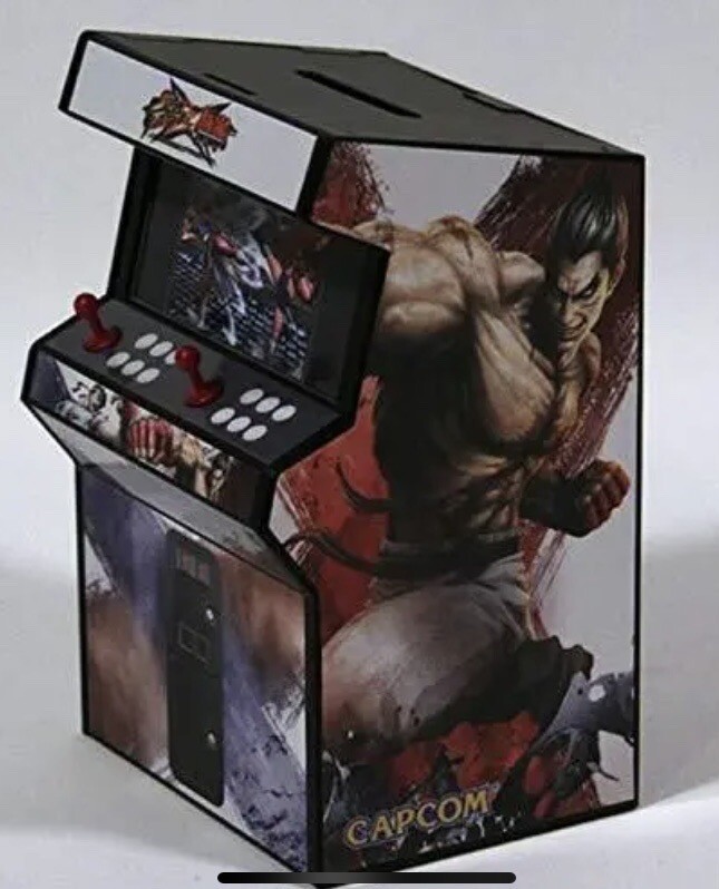 LOT OF 10 Street Fighter x Tekken Coin Banks Special Edition Pk