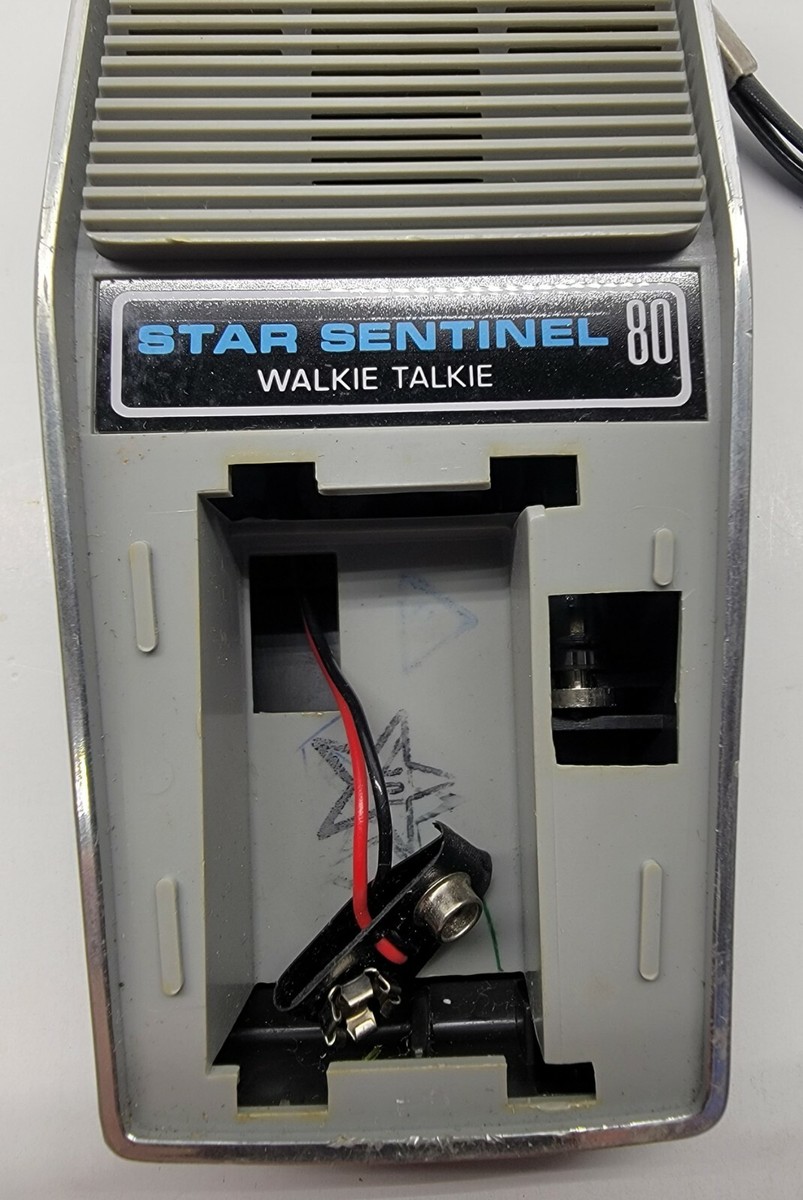 VTG 1973 GE STAR SENTINEL 80 WALKIE TALKIE (TESTED WORKS VTG 1973 GE STAR SENTINEL 80 WALKIE TALKIE (TESTED WORKS