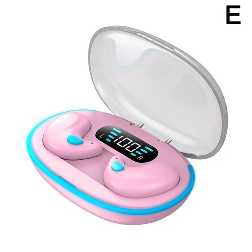 Sleep Dedicated X55 Bluetooth Earphones Digital Display Mini Noise Reduction N2 - Picture 27 of 28