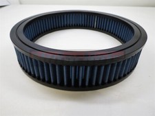 Blue Washable 10x2 Round Air Cleaner Filter Reusable Element Sbc Bbc 350 454