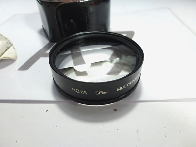 Hoya 58mm Multivision Figure 3PF Lens Filter 3 Parallel Face refm