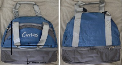 New Curves Sporty Gym Duffle Bag