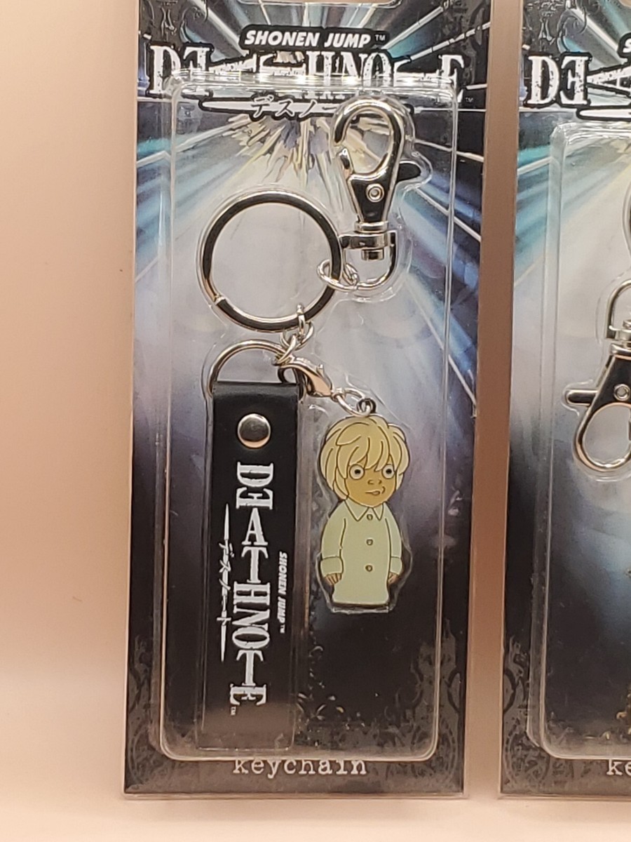 Death Note Near & Kira Metal Charm Keychain Lot Anime Shonen
