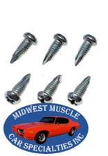 GM Headlight Retaining Trim Ring Screws To Bucket Head Light Lamp 6pcs A76