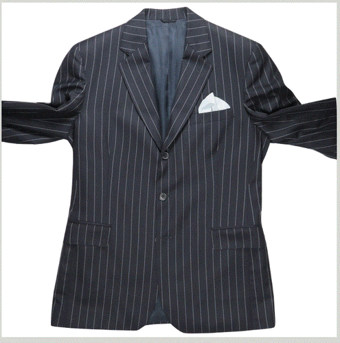 Traje a medida Holland & Sherry 39 33/31 Super 120s con estaño CEO Banker Sartorial - Imagen 12 de 12