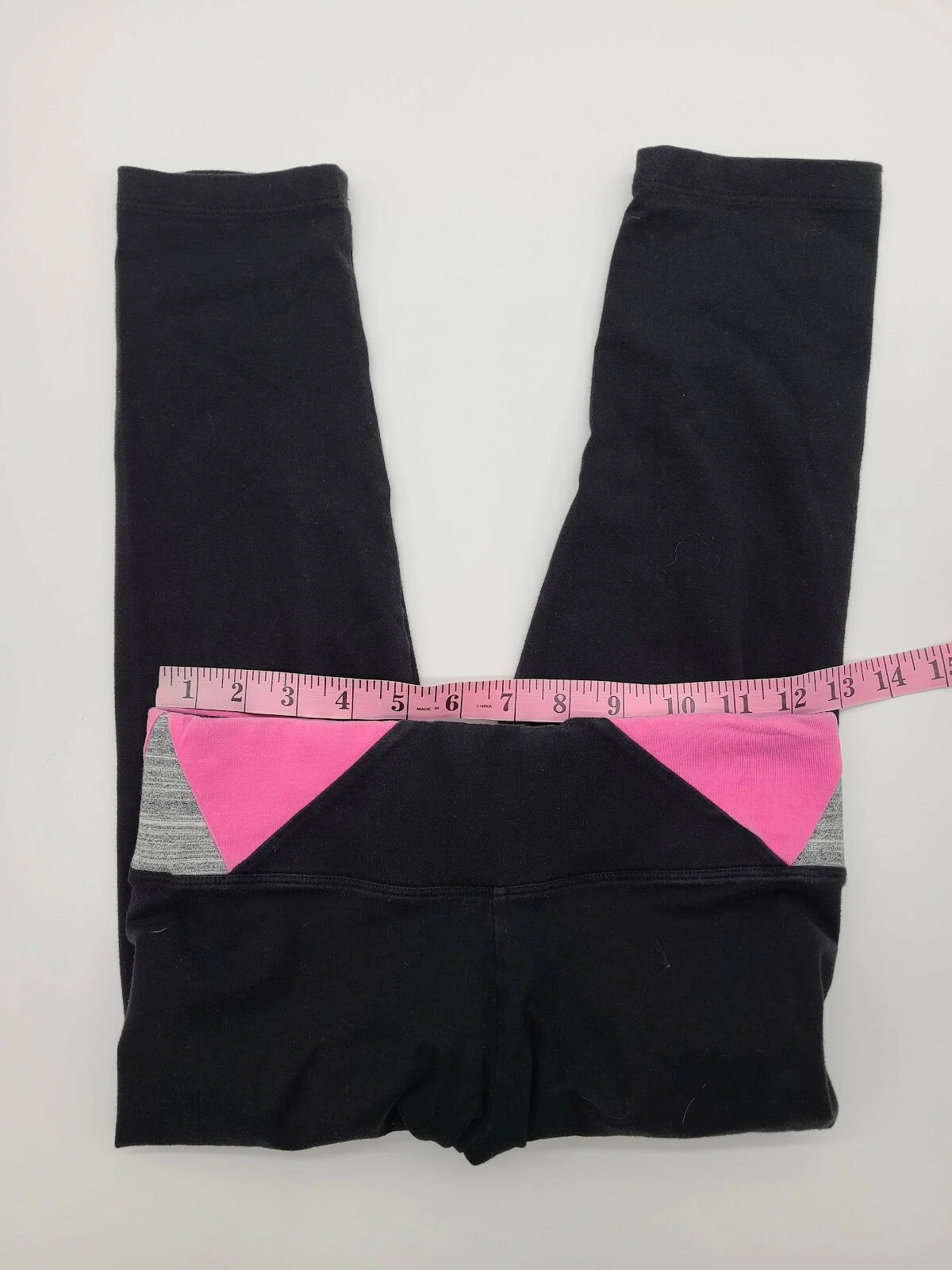 victoria-secret-vs love pink crop active leggings