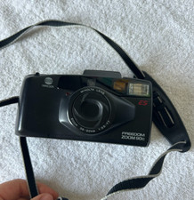 RARE Minolta Freedom Zoom 90 C QD 35mm Film Point Shoot Camera W/ Manual Case
