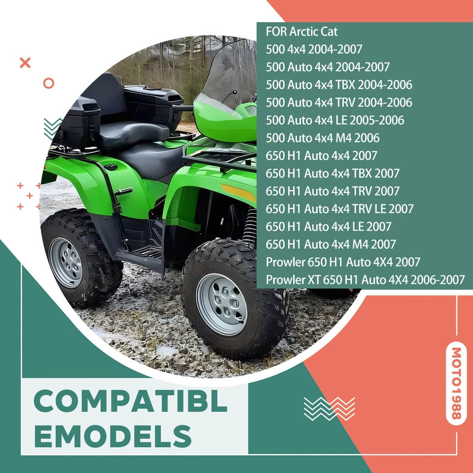 Carburador Carburador para Arctic Cat 500 650 TBX TRV LE M4 H1 Prowler 650 4X4 0470-571 Foto 4 de 4