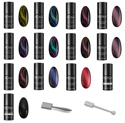 NEONAIL UV 5D Nagellack 7,2ml SPRING/ CAT EYE KOLLEKTION Base Top TOP 5D