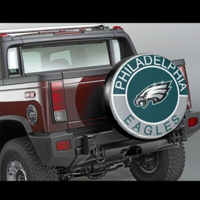 Philadelphia Eagles Auto Car Tire Cover Spare Tire Cover 14-17in,fans Gift