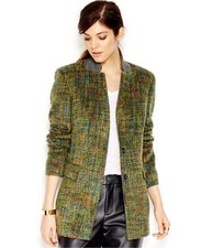 189 Rachel Rachel Roy Wool Blend Brushed Two-Button Blazer, Size 4 NWOT