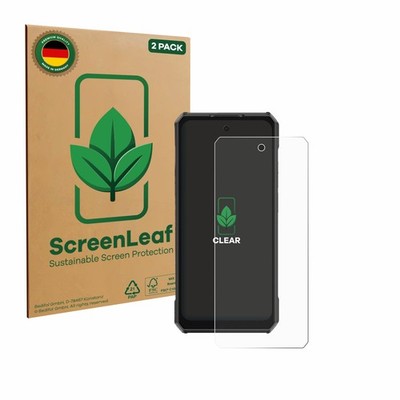 2x ScreenLeaf Displayschutzfolie für Ulefone Armor 30 Pro nachhaltig verpackt