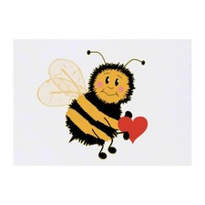 'Cartoon Bee' Temporary Tattoos / Transfers TO00058795 