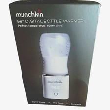 Munchkin 98 Digital Bottle Warmer Perfect Temp For Baby Portable W/Adapters