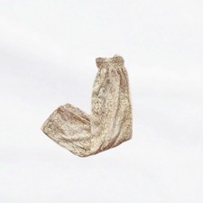 Wayf Tan Light Pink High Waisted Animal Snake Print Wide Leg Casual Pants