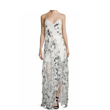 Alice + Olivia Jayda Maxi Dress In Floral Crown size 6