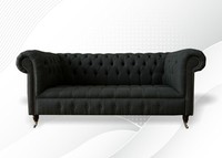 Design Couch Couchen Sofas Stoff Modern Sofagarnitur 3 Sitzer Dreistzer Polster