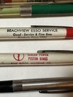 Vintage 1950s Advertising Ballpoint PENS Lot Bank, Automotive, Motor, Food, more — photo 5
